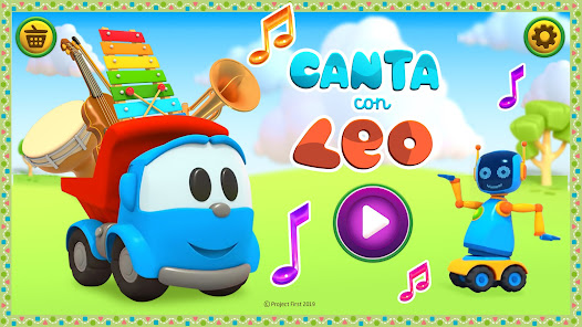 Captura de Pantalla 10 Leo Camión Juegos de Canciones android
