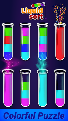 Water Sort Puzzle Color Game Screen 2