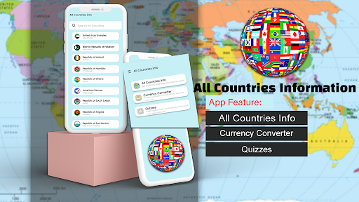 All Countries & Currency info Screen 2