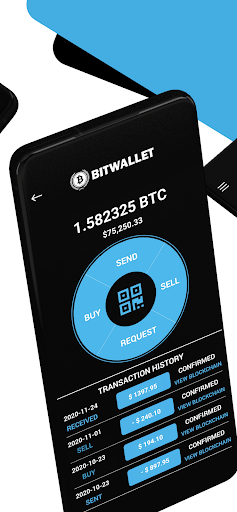 BitWallet - Buy & Sell Bitcoin Screen 3