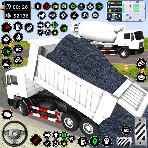 Construction Games Real JCB 3D  Icon