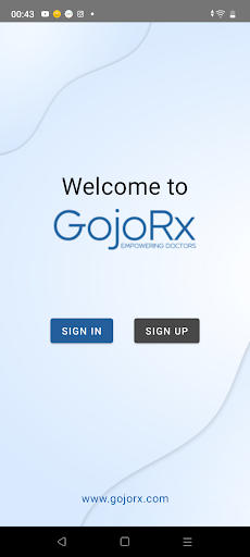 Android application GojoRx screenshort
