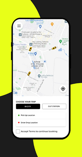 Cabby, Any Time - On Time Screen 3