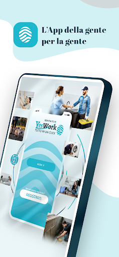 Android application YesWork screenshort