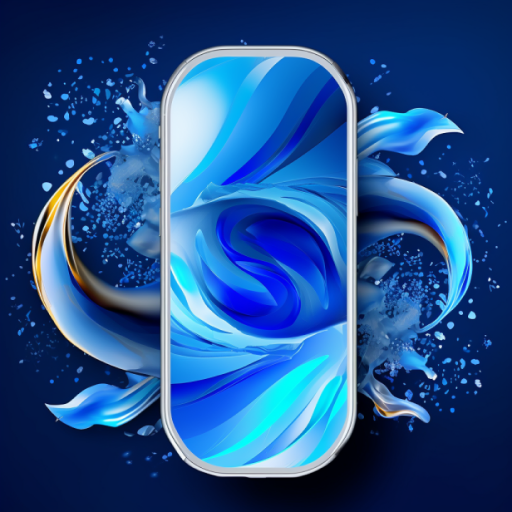 Blue Wallpaper logo