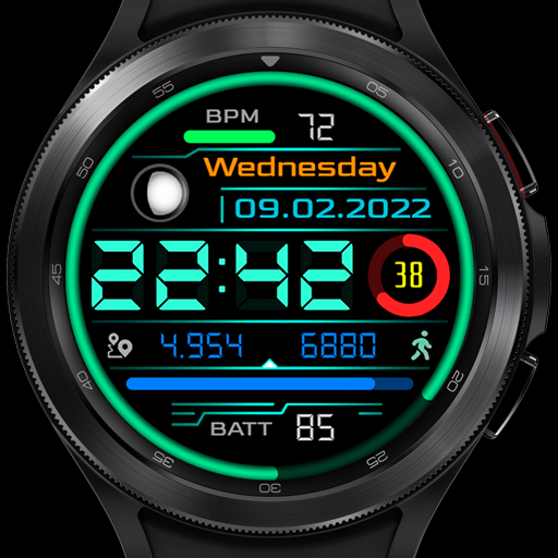 ITD27 Digital Neon Watch Face logo