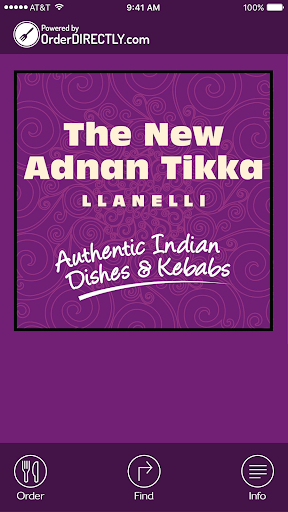 Android application The New Adnan Tikka, Llanelli screenshort