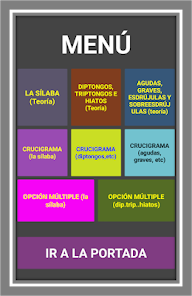Captura de Pantalla 2 SÍLABA TÓNICA, SÍLABA ÁTONA... android