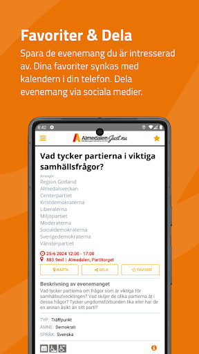 Almedalen Just Nu Screen 3