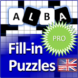 Fill ins puzzles word puzzles icon