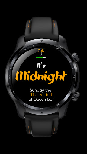 Word Watch face crc031 Screen 2