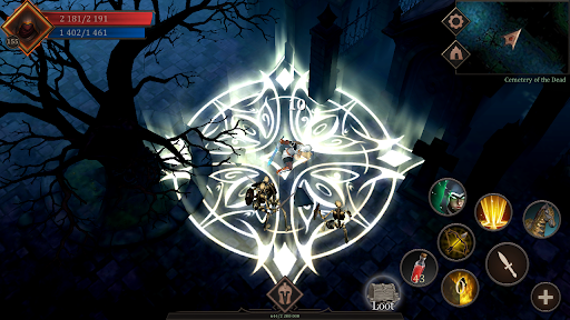 Android application Vengeance RPG screenshort