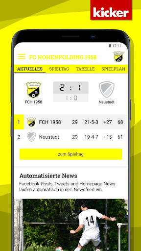 Android application FCH 1958 screenshort