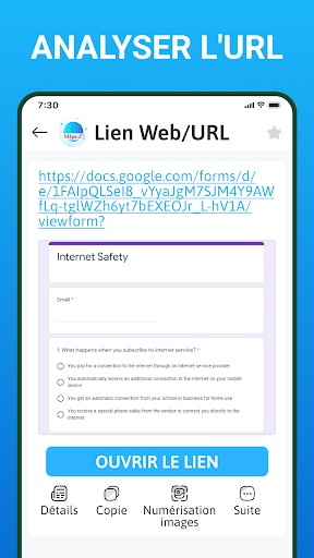 Lecteur QR Code (Français) Screen 3