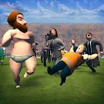 Cover Image of Скачать Fat pusher run! 3d game! Fan on a field! 1.2 APK