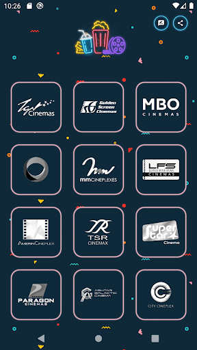 Android application Cinema Malaysia screenshort