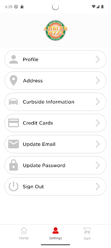 Screenshot of Ambler Pizza