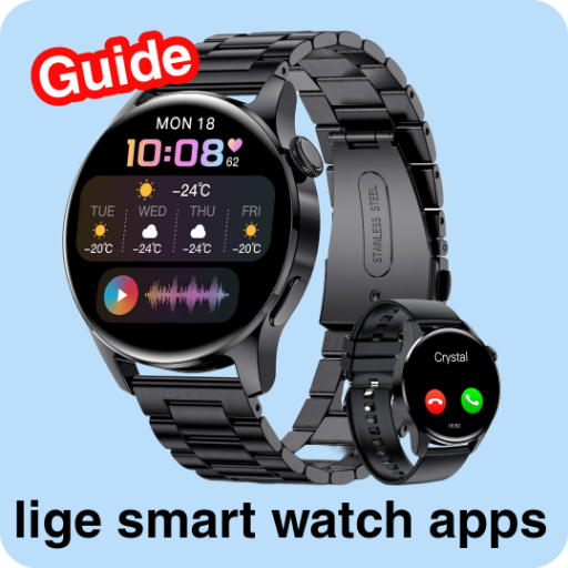 lige smart watch apps guide