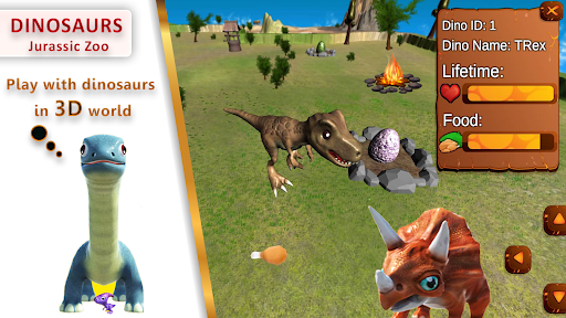 Dinosaurs World Games Screen 2