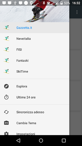 Android application Sci Notizie screenshort