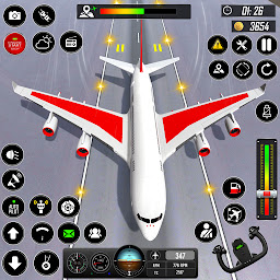 图标图片“飞机驾驶员模拟器游戏”