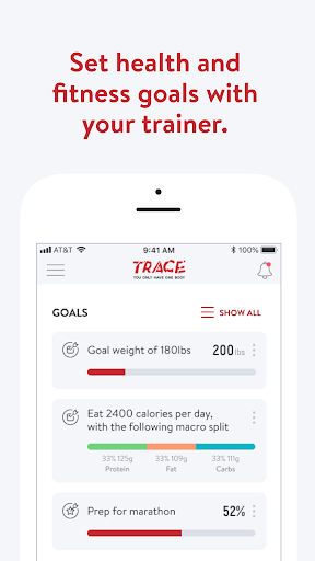 TRACE ONLINE Screen 3