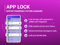 screenshot of Applock - Fingerprint, passwds