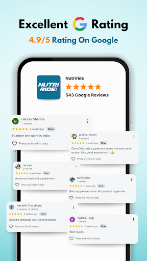 Nutriride  Whey Protein & More screenshot 2