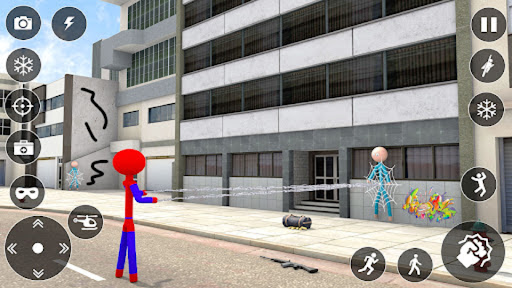 Spider Game Stickman Rope Hero