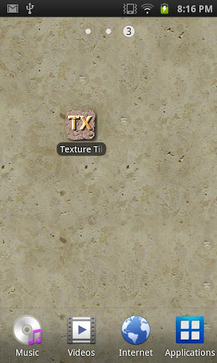 Android application Texture Tiles screenshort