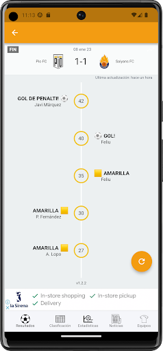 Kings League Fans Resultados Screen 2