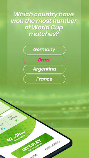 Sports Quiz Master Screen 3