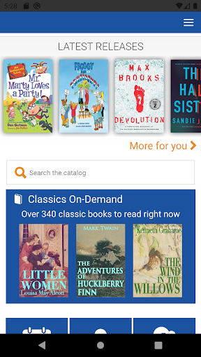 Android application Marysville Public Library screenshort