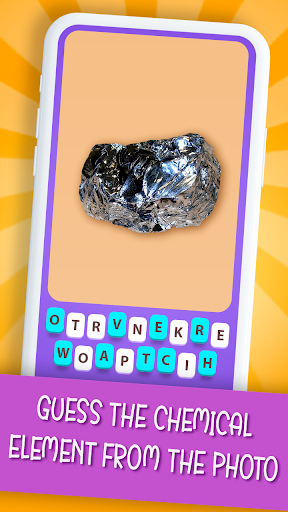 Android application Chemistry quiz game screenshort