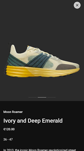 Sneakers App Screen 2