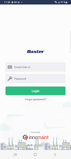 Android application Baxter HK Application screenshort