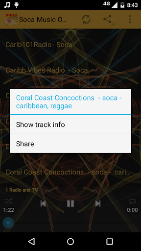 Soca Music ONLINE Screen 2