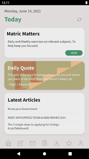 Android application EduPass screenshort