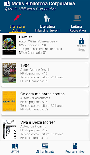 Métis Biblioteca Corporativa Screen 3