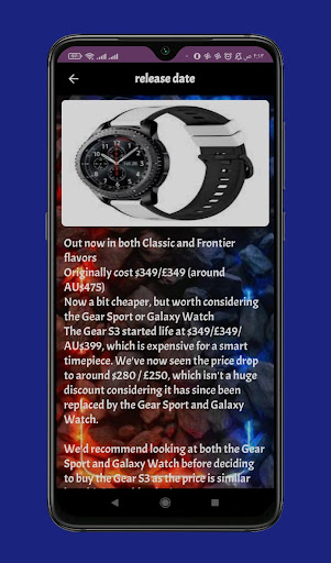 SAMSUNG Gear S3 Classic Guide Screen 2