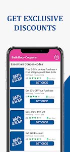 Coupons for Bath and Body