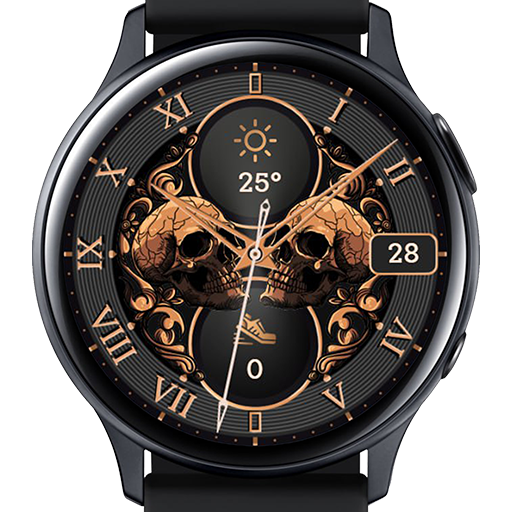 Skulls Watch Face screenshot 5