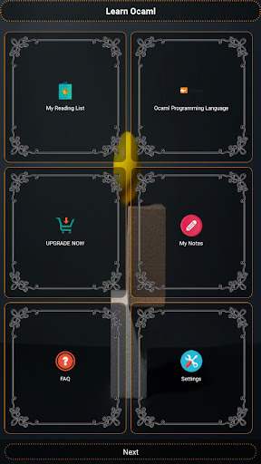 Android application Ocaml Programming Language screenshort