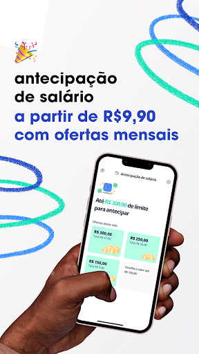 Android application Facio - Antecipação de salário screenshort