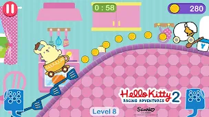 Hello Kitty games - car game - Screenshot 2