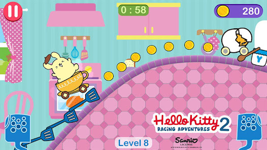 Hello Kitty games - car game  screenshots 2