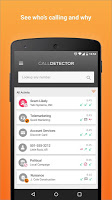 screenshot of CallDetector