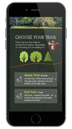 Romilly Park AR Tree Trail Screen 3