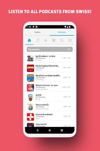 Swiss Radio - FM Radio Screen 3