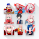 Sticker Wa Darling in the Fran - Androidアプリ
